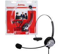 Hama Casque Micro Pour Téléphone Sans Fil DECT Gigaset 2,5 mm Noir Mono