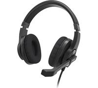 HAMA Casque PC Office Stéréo Over-Ear HS-P350 V2 Noir