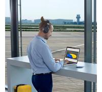Hama Casque Passion Voyage ANC Bluetooth USB‑C 18h Charge sans fil Étui Noir
