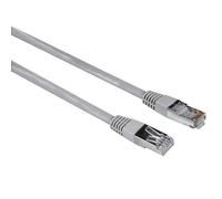 Hama CAT 5e Patch Cable STP, 10 m, 10 pièces, 10 m, Grau