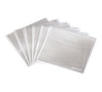 Hama Pochette CD/DVD – transparent – capacité 1 CD/DVD – pack de 75