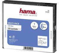Hama CD-Multipack 6 6 disques Transparent