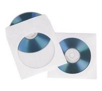 Hama CD-ROM Paper Sleeves 50, White 50 disques Blanc