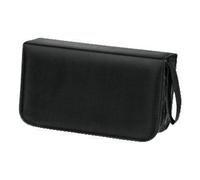Hama CD Wallet 120 - Portefeuille pour disques CD/DVD - 120 disques - nylon - noir