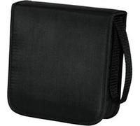 Hama Pochette de rangement pour 40 CD/DVD/Blu-Ray – Gain de place – Noir