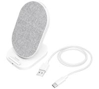 Hama Chargeur à induction 2000 mA QI-FC10S-Fab 00201686 Sorties standard Qi blanc