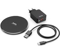 Hama Chargeur à induction 2000mA FC10 SetSorties Standard de charge à induction Noir