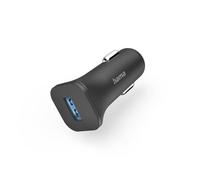 Hama Chargeur Allume Cigare USB (Chargeur de Voiture, 6 W, pour Samsung Galaxy S21 S22, Xiaomi, Sony, iPhone XR/XS Max/ 8 Plus, Huawei, LG, Wiko) Noir