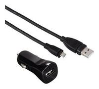 Hama Chargeur de voiture à détection automatique pour tablettes PC Micro-USB 5 V / 2,4 A noir Noir G