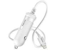 Hama Chargeur De Voiture IPhone IPod 5W/1A 1M Câble Blanc