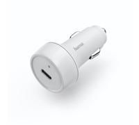 Hama 00183278 chargeur d'appareils mobiles Smartphone Blanc Allume-cigare Charge rapide Auto
