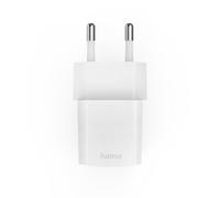Hama Chargeur rapide Eco, USB-C, Power Delivery (PD)/Qualcomm® 3.0, 25W, blanc (00187278)
