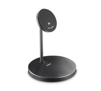 Hama Chargeur sans Fil Qi2, Charge Rapide inductive, Support de Station de Charge, 15 W