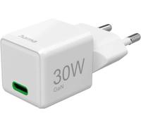 Hama Chargeur USB-C 30W – PD + QC 3.0 – 1 port – Compatible iPhone, Samsung, MacBook – Blanc