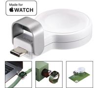 Hama Chargeur USB-C Sans Fil Pour Apple Watch 6 7 8 9 10 11 SE Noir