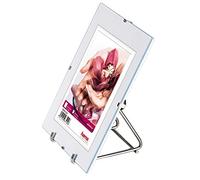 Hama Chevalet "Clip-Fix" (en fer, 24 x 30 cm) Argent