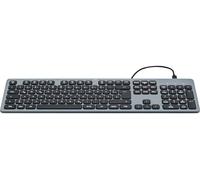 Hama CK-400 USB Clavier allemand, QWERTZ noir touches multimédia