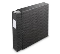 Hama Classeur de négatifs 33,5x31 cm – 4 anneaux – avec étui – Noir