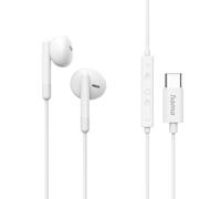 Hama Classy Bouchons d'oreille filaire blanc volume réglable