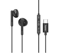 Hama Classy Bouchons doreille filaire Stereo noir volume réglable téléphone portable