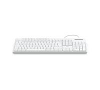 Hama CK-200 USB Clavier allemand, QWERTZ blanc touches multimédia