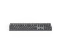 Hama Clavier sans fil WK-550 – Radio/Bluetooth multi-appareils, QWERTZ allemand, touches multimédia