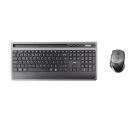 Hama clavier souris ensemble (sans fil, sans fil, Bluetooth, 2400 DPI, support pour tablette, droitier) noir