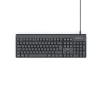 Hama Clavier USB CK-100, câblé, QWERTY UK, noir