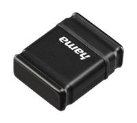 Hama Clé USB Smartly 2.0 – 16 Go, USB‑A, jusqu'à 10 Mo/s pour PC/Mac – Noire