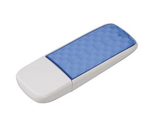Hama Clé USB 2.0 Plate Blanc/Bleu 32 Go