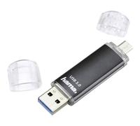 Hama Laeta Twin, 32GB lecteur USB flash 32 Go USB Type-A / Micro-USB 3.2 Gen 1 (3.1 Gen 1) Noir