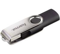 Hama Clé USB 2.0 Rotate 8 Go (10 Mo/s) Noir/Argenté