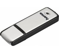 Clé USB "Fancy", USB 2.0, 128 GO, 10 MO/s, noir/argent