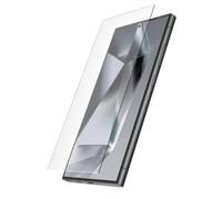 Hama "Clear Protect Film de Protection pour Samsung Galaxy S24 Ultra - Verre Trempé 9H, Matériau Ultraclear HD, Cadre d'Installation Simple & Rapide, Anti Traces de Doigts, Anti-Rayures