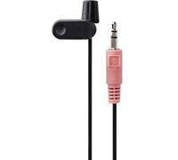 Hama Clip on Micro-cravate Micro Type de transmission (détails):filaire microphone (jack 3,5 mm) filaire noir