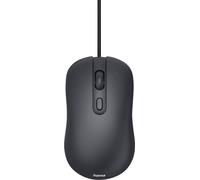 Hama Souris optique filaire CM-100, ambidextre, 4 boutons, DPI 1000/1600/2000, noir