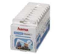 Hama Coins Adhésifs Photos (Distributeur de 200 Coins Photos, diamètre de 10 mm, PP Anti Statique) Transparent