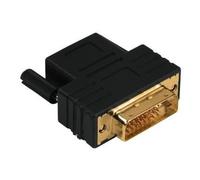 Hama Compact Adapter DVI-D Plug - HDMI Socket HDMI female Noir