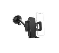 Hama Support de téléphone portable pour voiture Compact ventouse pivotante 360° 45–90 mm Noir