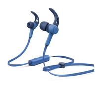 Hama Connect In-Ear Casque Bluetooth In-Ear Avec Micro, Oreillettes Double Bleu