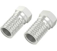 Hama Connecteur F, 7,0 mm, à visser, 4 pièces (00205210)