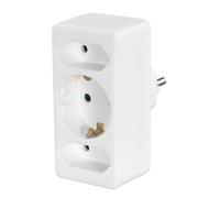 HAMA Connecteur multiple 3x blanc