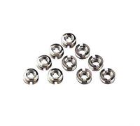 Hama Convertisseurs de pas "GS 5000" (pas 1/4" => 3/8", ensemble de 10 pièces pour tête de trépied) Argent