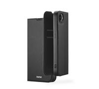 Hama Coque Apple iPhone 16e / 17e Daily Protect, Étui à Rabat avec Porte-Cartes, Fonction Support, Fermeture Magnétique Invisible, Protection Intégrale, Anti Trace de Doigts, Bords Surélevés, Noir