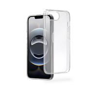 Hama Coque Apple iPhone 16e Always Clear, TPU Flexible Souple, Transparent, Traitement Anti-jaunissement, Bords Surélevés, Couvre Les Touches latérales, Resistant aux Rayures