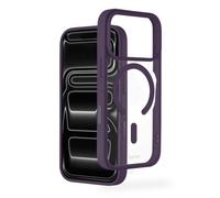 Hama Coque Apple iPhone 18/17 Pro Frame Protect, MagSafe, Transp/Rouge