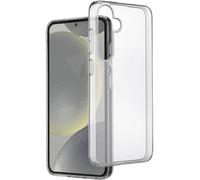 Hama Coque de Protection pour Galaxy S24+ (Coque de Protection arrière, Anti-Rayures, Protection supplémentaire pour l'appareil Photo et l'écran, Compatible avec Le Chargement sans Fil, Transparente,