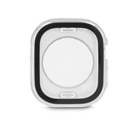 Hama Coque de Protection pour Apple Watch Ultra/Watch Ultra 2, 49mm - Protection Intégrale, Résistant aux Rayures & Chocs, Imperméable, Fonction Tactile - Transparent