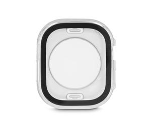 Hama Coque de Protection pour Apple Watch Ultra/Watch Ultra 2, 49mm - Protection Intégrale, Résistant aux Rayures & Chocs, Imperméable, Fonction Tactile - Transparent