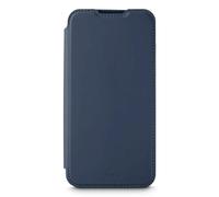 Étui portefeuille - HAMA - Samsung Galaxy A26 5G - Bleu - Surface caoutchouc soyeux - 2 emplacements cartes